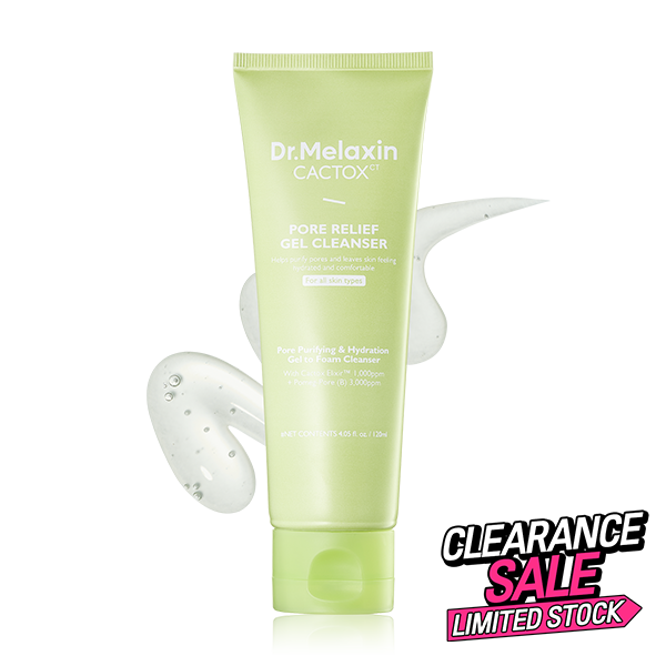 [CLEARANCE SALE] CACTOX Pore Relief Gel Cleanser