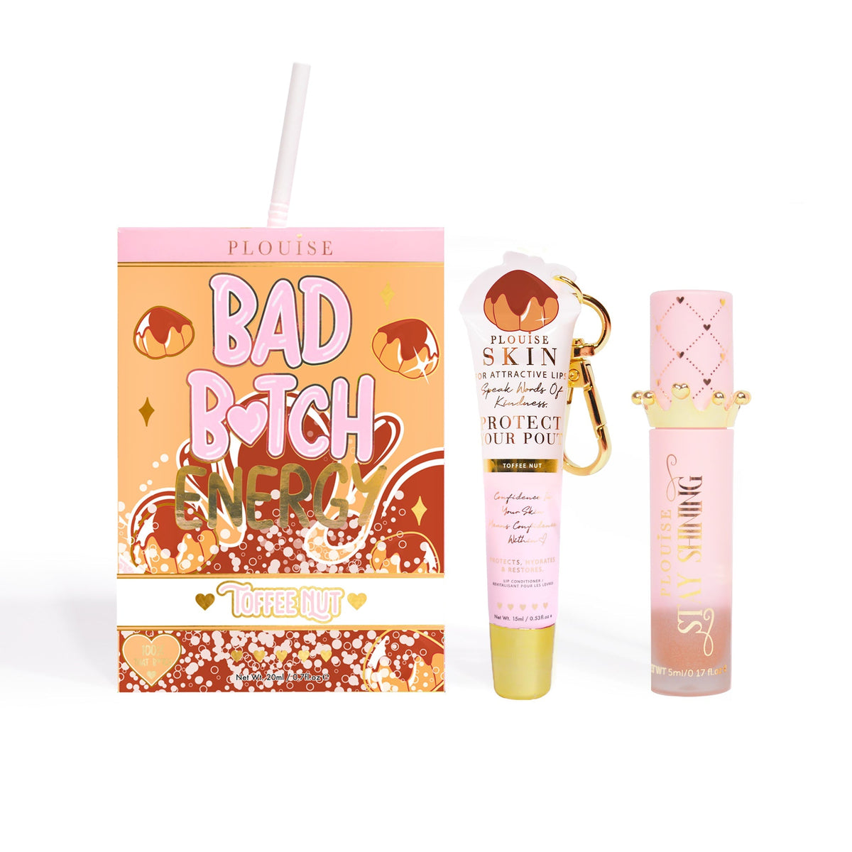 Bad Bitch Energy Lip Conditioner & Lip Oil Duo