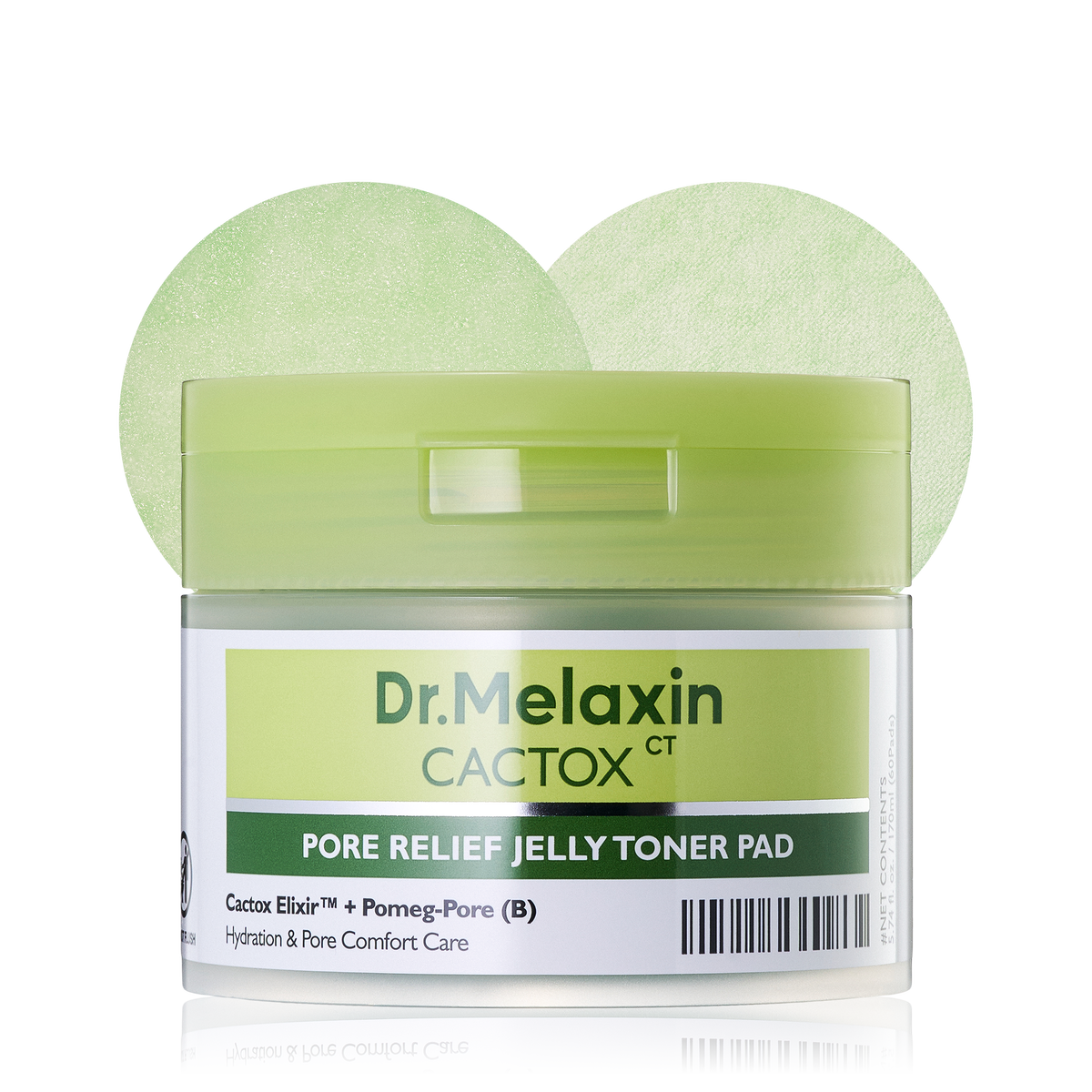 [CLEARANCE SALE] CACTOX Pore Relief Jelly Toner 60 Pads