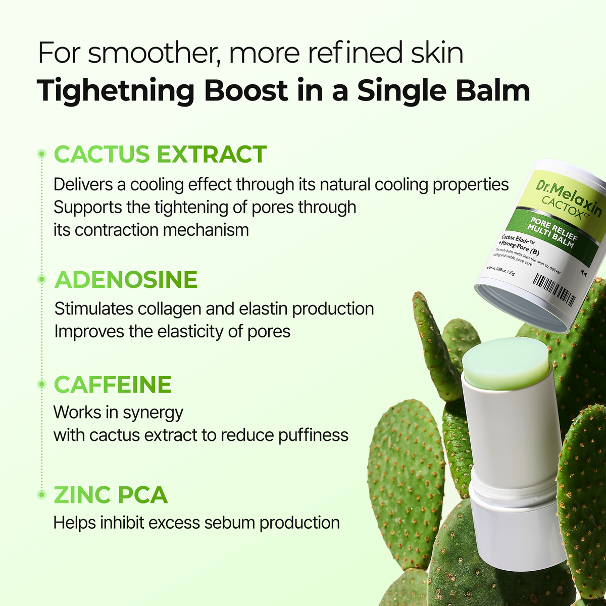 [CLEARANCE SALE] 3-Step CACTOX Pore Tightening Set