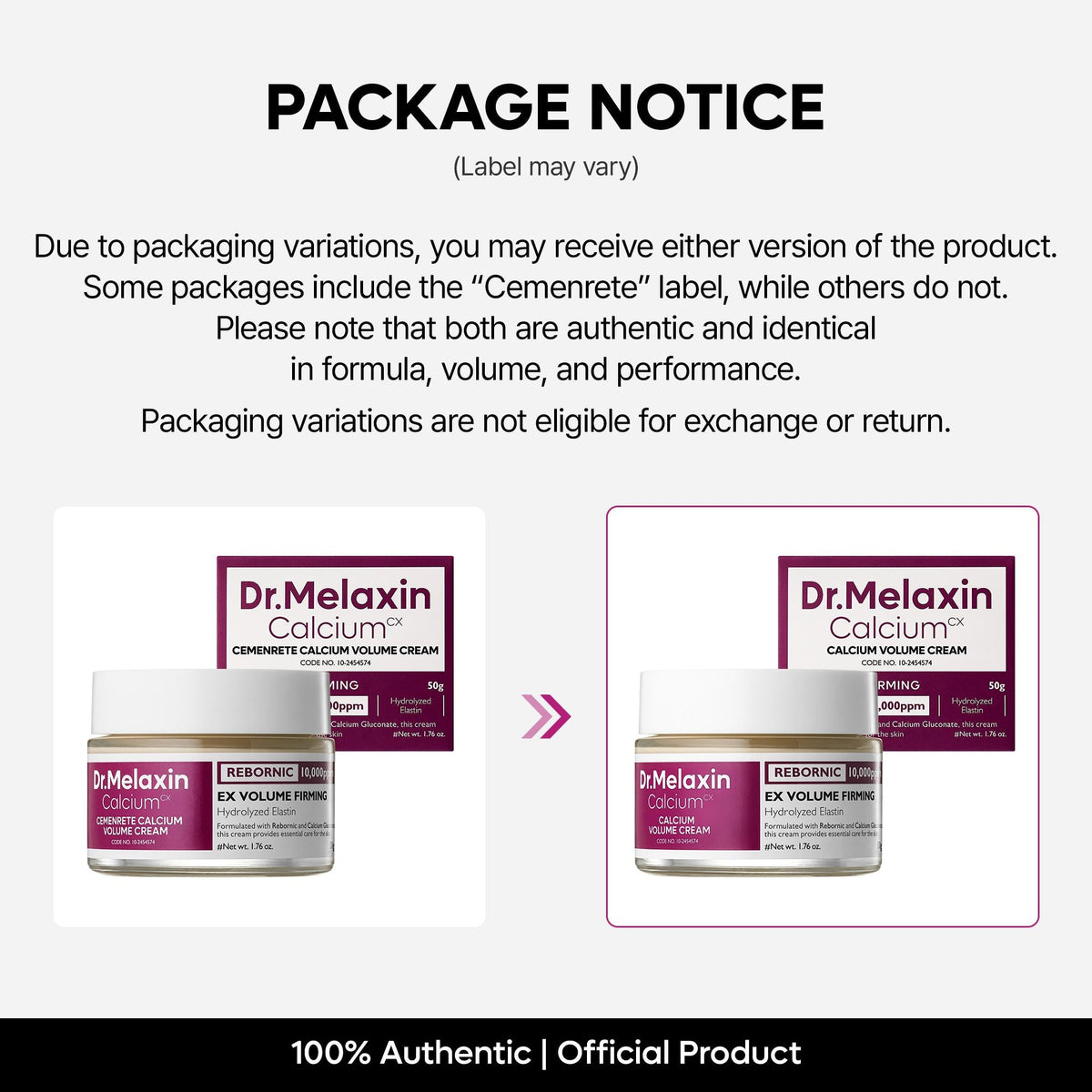 Calcium Collagen Calcium Eye Care Line