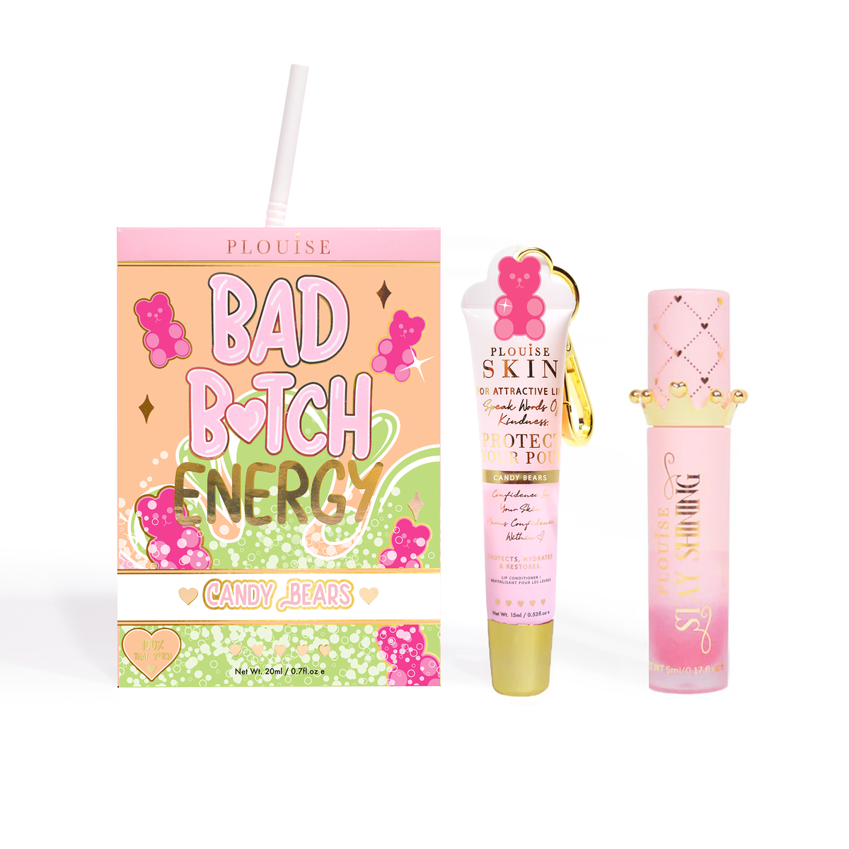 Bad Bitch Energy Lip Conditioner & Lip Oil Duo