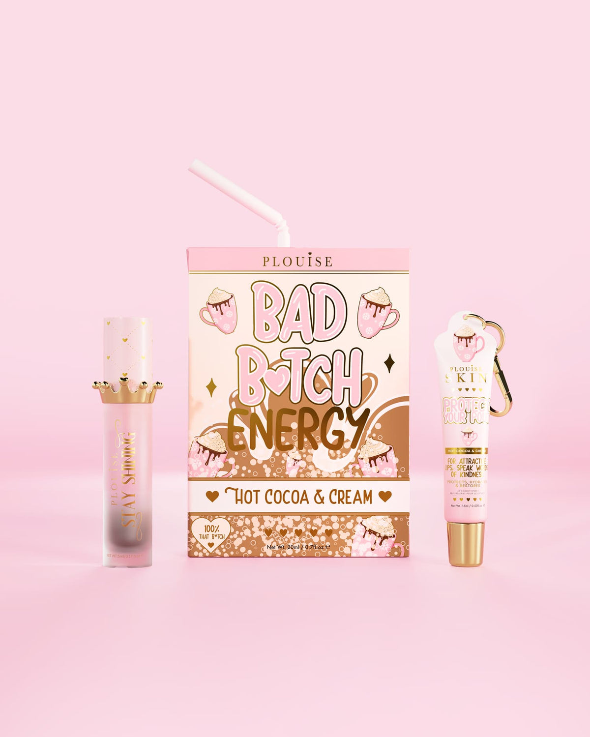 Bad Bitch Energy Lip Conditioner & Lip Oil Duo